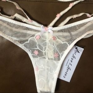 For love & lemons love letter thong small